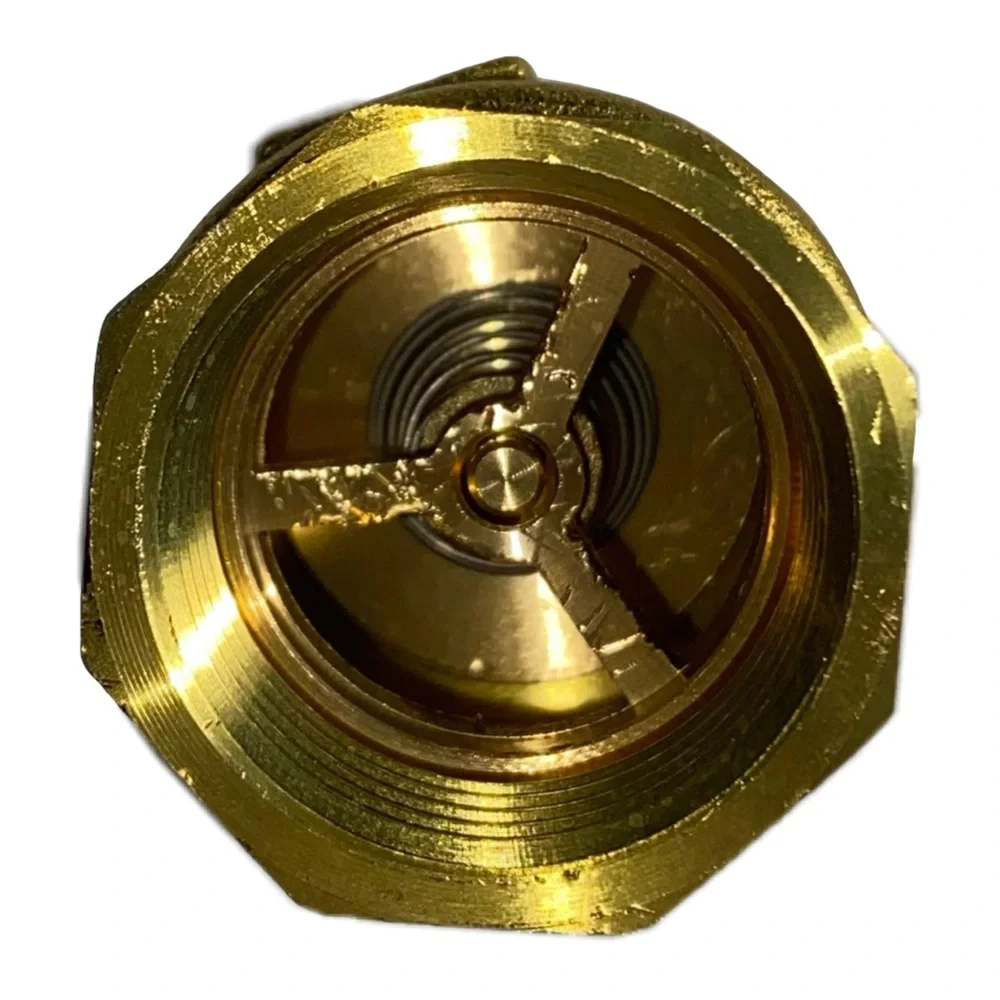 HP659-1 Brass Check Valve in-Line Spring Non Return 3/4